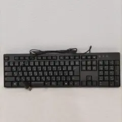 有線フルキーボード(メンブレンタイプ)TK-FFCM01BK