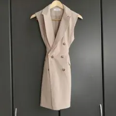 ダズリン dazzlin ロング ベスト ジレ ミニワンピ トレンチ カジュアル