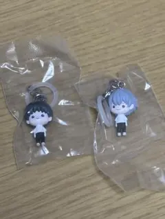 エヴァンゲリオンめじるしアクセサリー シンジとカヲルのセット
