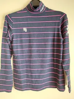 パーリーゲイツ モックネックカットソー