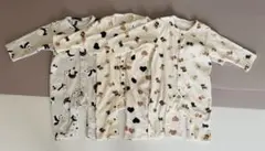 動物柄ロンパースセット（4枚）70〜80cm