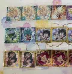 ドラゴンボール　超戦士シールウエハース超　超絶感謝の十周年　２２枚