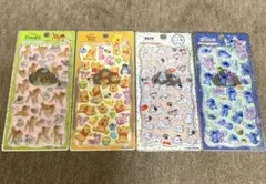 正規品 ディズニープチドロ4種 101 プーさん バンビ スティッチ セット