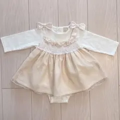 プティマイン　ロンパース　ワンピース　セット　チュール　70