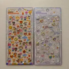 【正規品】 ストーンつき ジュエルプチドロップシール 2枚セット