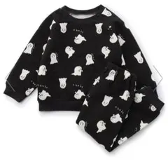 新品breeze おばけ柄キルトかぶりパジャマ120