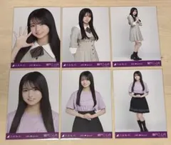 乃木坂46 生写真 瀬戸口心月 6期生スペシャル 6種コンプ