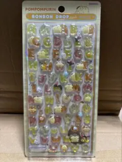 正規品　ポムポムプリン ボンボンドロップシール　ミニ
