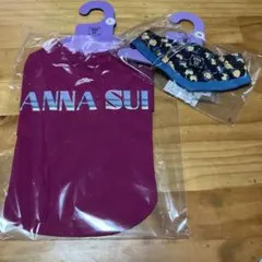 ANNA SUI 犬服 マゼンタ Lサイズとスカーフの2点セット！！のサムネイル