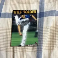 大谷翔平 プロ野球チップス 2016 TITLE HOLDER カード