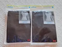 AIRism UネックT(半袖)レディースM ２枚セット