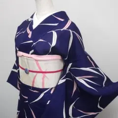 <Umeko>U248 身丈149cm 夏 絽 アンティーク 着物☆☆☆袖長のサムネイル