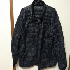 ジ*チ様 ユニクロ ウルトラライトダウン ダウンジャケット XL ブラックネイビ