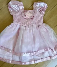 【100cm】 キッズドレス ピンク　結婚式 発表会フォーマル