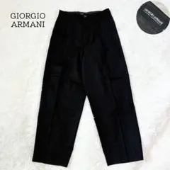 希少】90s EMPORIO ARMANI ウールワイドスラックス - メルカリ