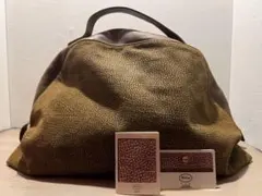 evam eva Dove&Olive ドクターバッグ キャンバスレザー 日本製 - メルカリ