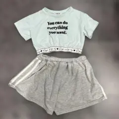 トップス ショートパンツ セット セットアップしまむら130