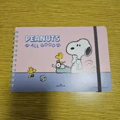 未使用 PEANUTS スヌーピー B6リングノート 120ページ　ホールマーク