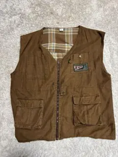 【値下げ中】JOE WEAR ブラウン ベスト Mサイズ