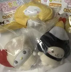 サンリオキャラクターズ ぷちとも みんなでおべんとう 3個セット