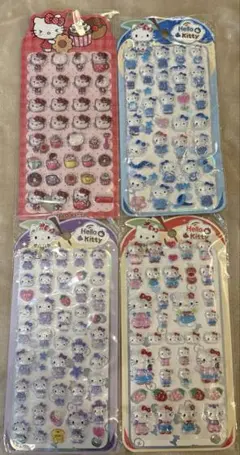サンリオ　ハローキティ　3Dシール　4枚セット