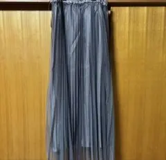 earth music＆ecology プリーツチュールスカート