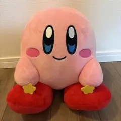 星のカービィ ぬいぐるみスマホスタンド　約30cm