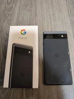 美品Google Pixel 6a Charcoal 本体 SIMフリーピクセル