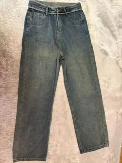 Lサイズ ストレートレッグ ブルーデニム