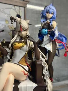 原神 凝光 掩月天権 miHoYo + 甘雨・循々守月 Ver. フィギュア