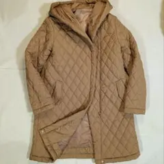 値下げ　美品✨️【innowave】ベージュ キルティングコート Mサイズ