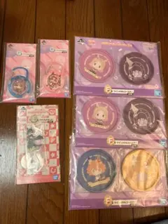 ウマ娘　一番くじ 9弾　F賞メタルコースター E賞アクリルスタンド　G賞カラビナ