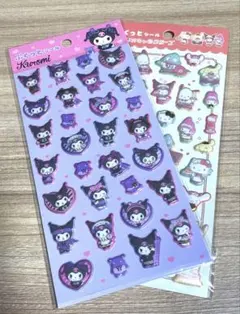 サンリオキャラクターぷくっとシール2セット