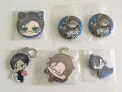 入間銃兎 缶バッジ アクリルキーホルダー ラバーストラップ