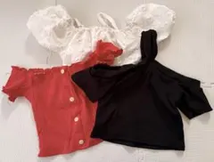 キッズ　オフショルダー 半袖トップス 3色セット　サイズ120