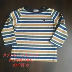 ダブルＢ　長袖シャツ　90