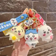ちいかわ シリコンキーホルダー 3個セット