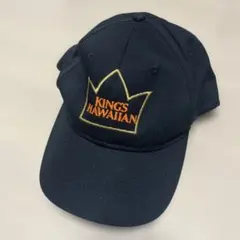 【新品未使用！】KING'S HAWAIIAN ロゴキャップ ブラック キャップ