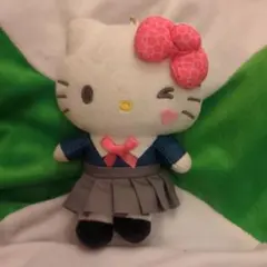 Hello Kitty 制服 マスコット ぬいぐるみのサムネイル