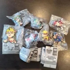 パウ・パトロール　つながるマスコット　ひかるラバーマスコット　ぺたんこマスコット
