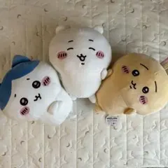 ちいかわ入れ替わってるぬいぐるみBIG ３体セット(ちいかわ、ハチワレ、うさぎ)