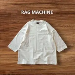 RAG MACHINE　Tシャツ　五分袖　七分袖　メンズ　レディース