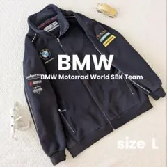 【希少】BMW モトラッド 公式 チーム フリース ジャケット L 企業ロゴ刺繍