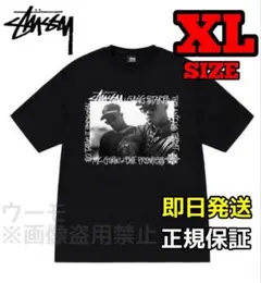 STUSSY GANG STARR Tシャツ ステューシー 半袖 ブラック XL
