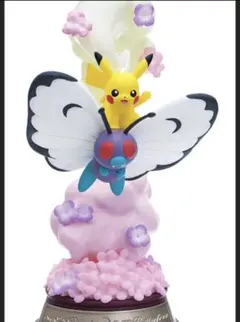 ポケモン　スイングヴィネットコレクション　ピカチュウ　バタフリー
