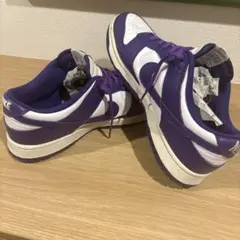 NIKE パープル ホワイト スニーカー