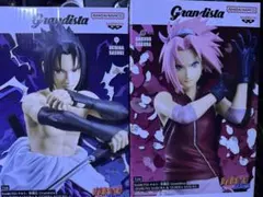 NARUTO ナルト Grandista 春野サクラ うちはサスケ 2種セット