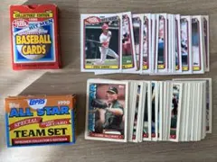 1990 Topps MLBトレーディングカード 2個セット(マグワイア他)