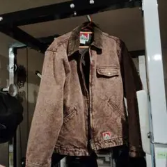 BEN DAVIS ブラウンデニムジャケット M
