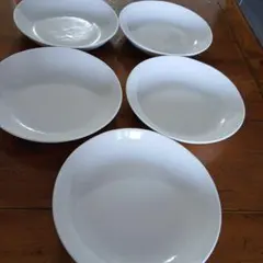 コシノジュンコ シンプル ホワイト 皿 5枚セット 洋食器のサムネイル